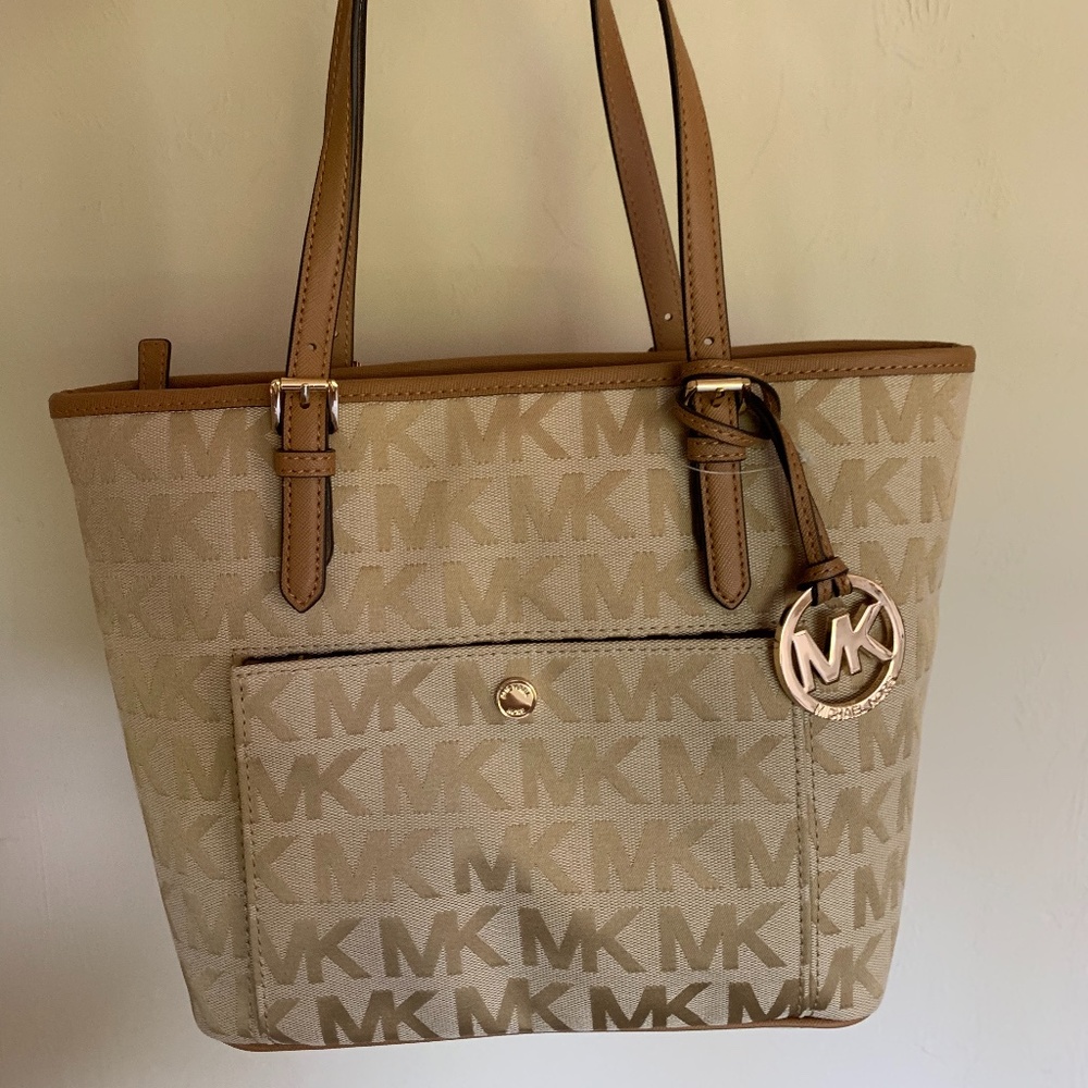 Brand New Michael Kors Monogram Shoulder Bag